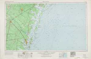 Brunswick topographical map