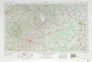 Dothan topographical map
