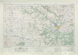 San Angelo topographical map