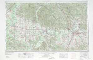 Montgomery topographical map