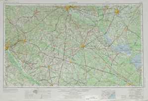 Augusta topographical map