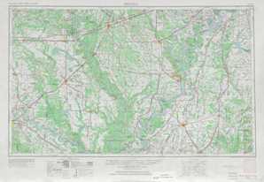 Helena topographical map