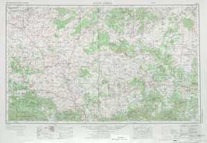 St Johns topographical map
