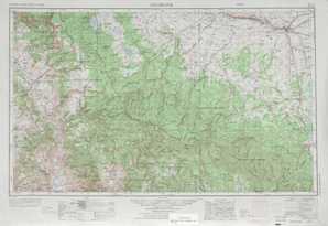 Holbrook topographical map