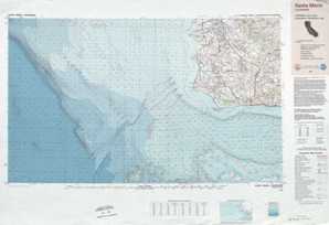 Santa Maria topographical map