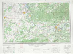 Ft Smith topographical map