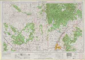 Albuquerque topographical map