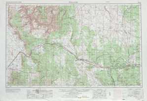 Williams topographical map
