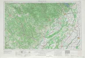 Poplar Bluff topographical map