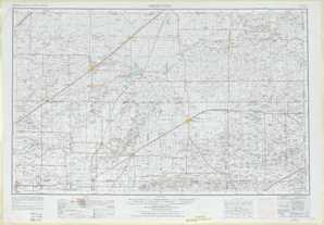 Perryton topographical map