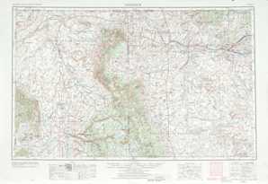 Shiprock topographical map
