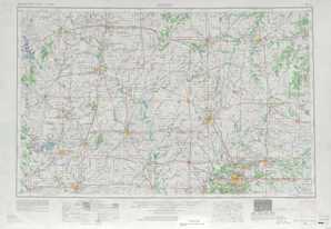Joplin topographical map