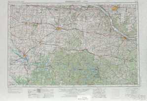 Jefferson City topographical map