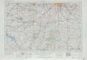 Lawrence topographical map