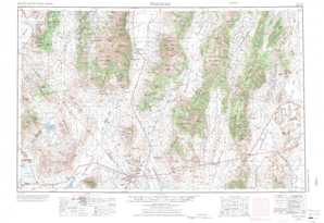 Tonopah topographical map