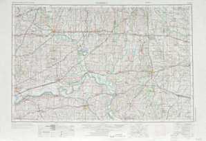 Moberly topographical map