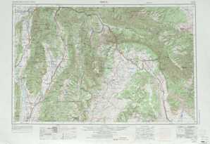 Price topographical map
