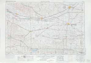 Grand Island topographical map