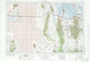 Tooele topographical map
