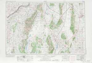 Elko topographical map