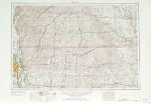 Omaha topographical map