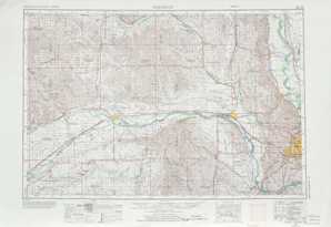 Fremont topographical map