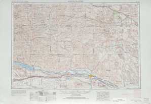 North Platte topographical map