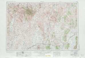 Wells topographical map