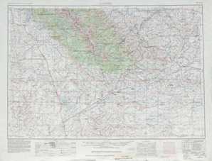 Lander topographical map