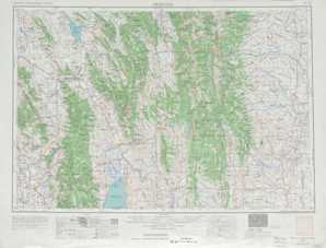 Preston topographical map