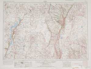 Adel topographical map