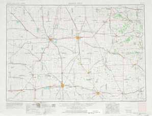 Mason City topographical map