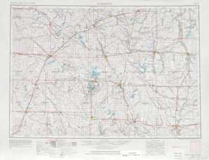 Fairmont topographical map