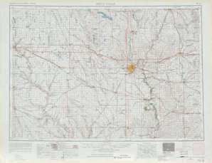 Sioux Falls topographical map