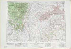 Hot Springs topographical map