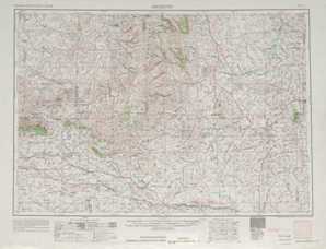 Arminto topographical map