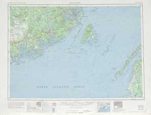 Eastport topographical map