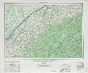 North of Ogdensburg topographical map