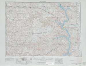 Mc Intosh topographical map