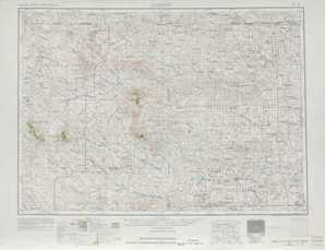 Lemmon topographical map