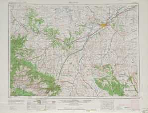 Billings topographical map