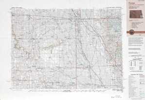 Fargo topographical map