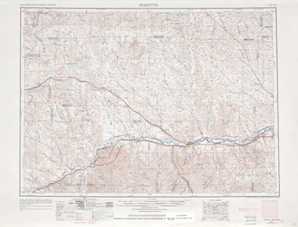 Forsyth topographical map