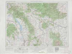 White Sulphur Springs topographical map
