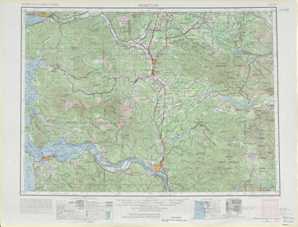 Hoquiam topographical map