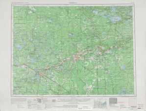 Hibbing topographical map