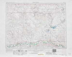Wolf Point topographical map