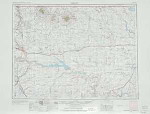 Shelby topographical map