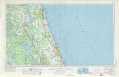 Daytona Beach USGS topographic map 29080a1 at 1:250,000 scale