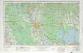 Baton Rouge USGS topographic map 30090a1 at 1:250,000 scale